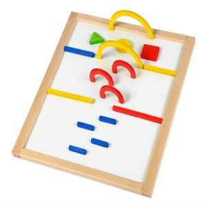 Tablica magnetyczna dla dzieci Flipper logopedyczny, 110152-Pilch, zabawki edukacyjne