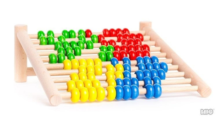 Liczydło (100), 38610-Bajo - zabawki edukacyjne