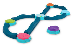 Muzyczna ścieżka sensoryczna dla dzieci 14 modułów Balance & Groove B.Toys BX2473Z