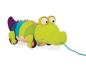 Zabawka do ciągnięcia Głodny krokodylek BX1674- B.toys, zabawka na sznurku
