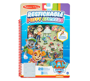  Naklejki wielorazowe Psi Patrol Puffy Sticker – Jungle Melissa & Doug 33258