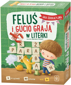 Feluś i Gucio grają w literki Nasza Księgarnia gry edukacyjne dla dzieci