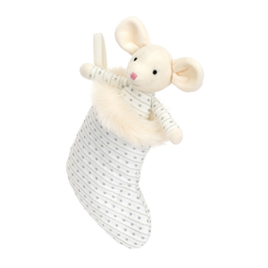 Myszka w Lśniącej Skarpecie 20 cm Jellycat maskotki SHIM4SM