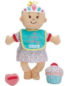 Pachnąca pluszowa lalka Baby Stella Urodziny, 152930-Manhattan Toy, lalki szmaciane