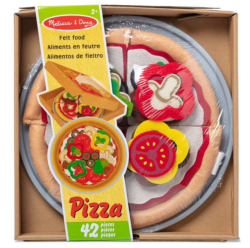 Pizza Filcowy Zestaw Do Zabawy Z Akcesoriami Melissa And Doug 13974 Md Zielonezabawkipl 2419