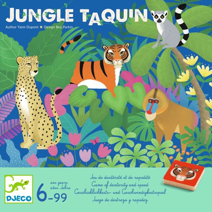 Gra edukacyjna Jungle Taquin Djeco DJ00800