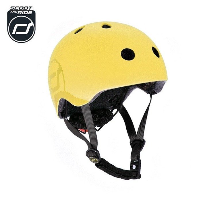 Kask S-M dla dzieci  3+ Lemon 96364-Scootandride