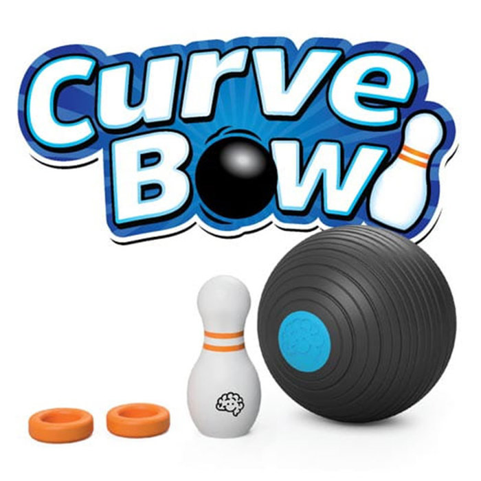 Podkręcona Kula zestaw do kręgli Curve Bowl Fat Brain Toys FA271-1