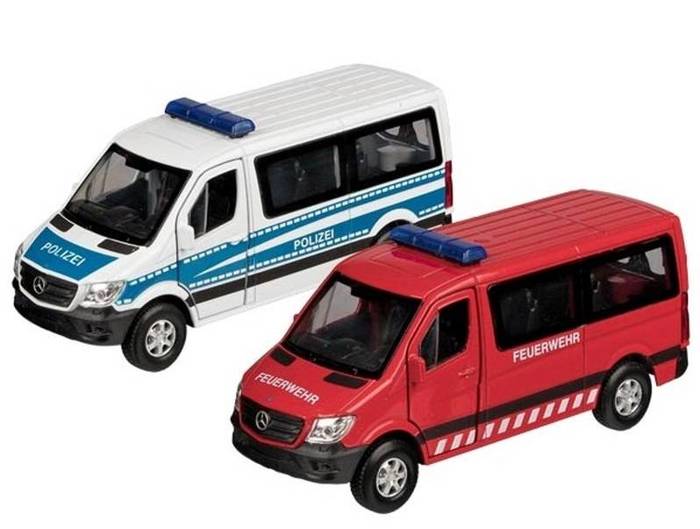 Pojazdy ratunkowe Mercedes Benz Sprinter 12272- Goki, samochody, autka