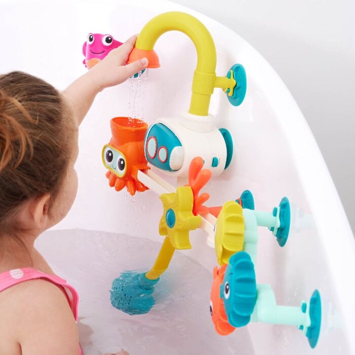 Wonder-full Waterworks zabawka kąpielowa z pompą wodną B.Toys BX2338Z Zabawki do wody